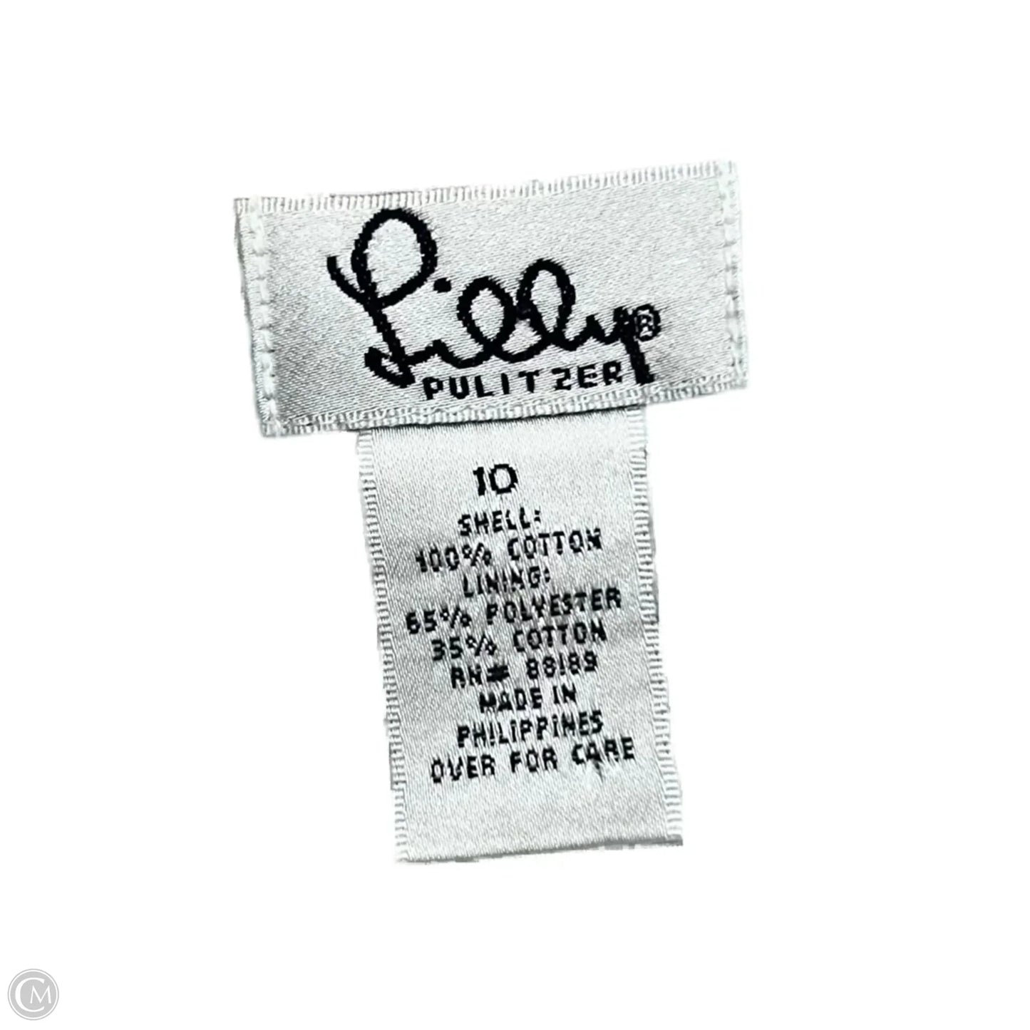 Skirt Designer By Lilly Pulitzer In Blue & Yellow, Size: M