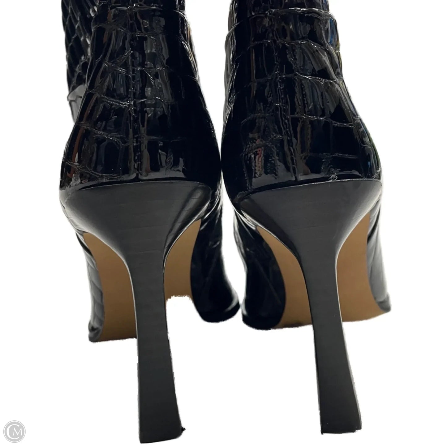 Boots Mid-calf Heels By Vince Camuto In Black, Size: 5.5