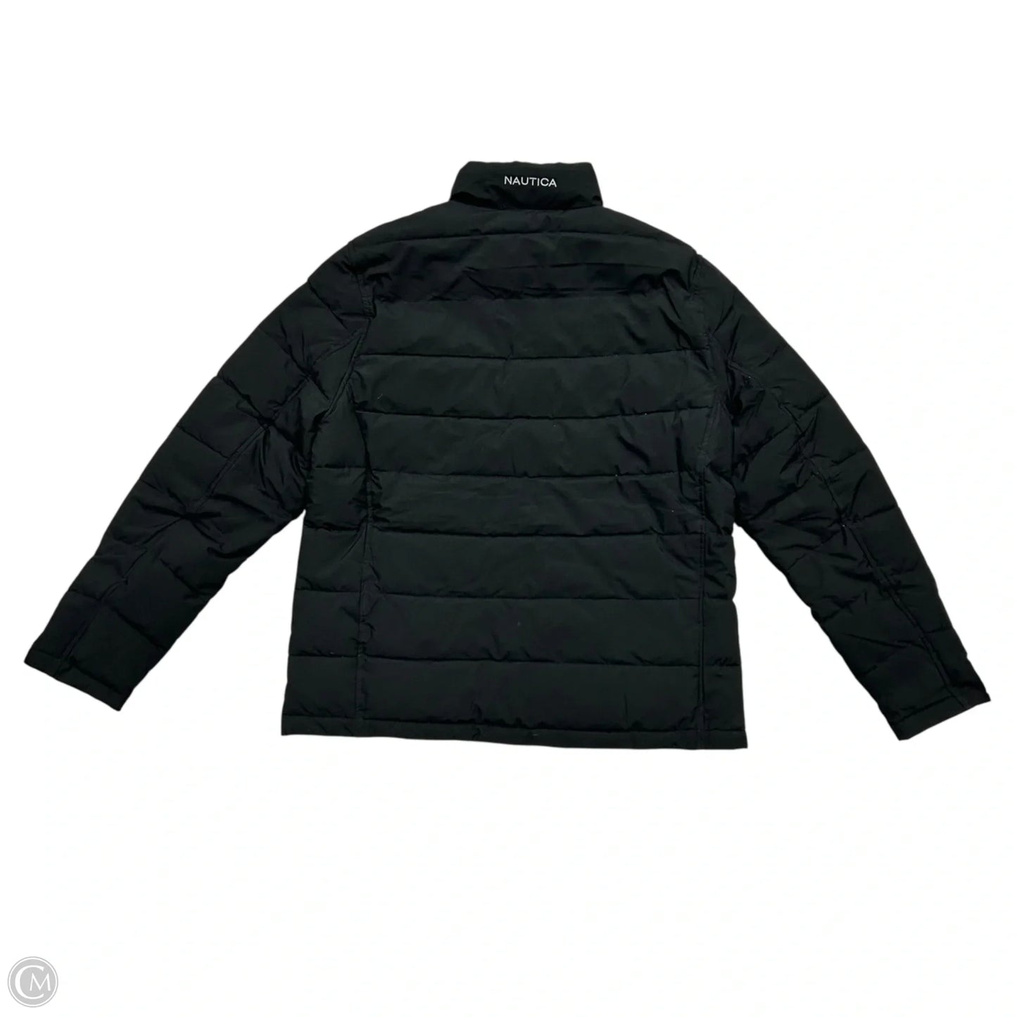 Coat Puffer & Quilted By Nautica In Black, Size: L