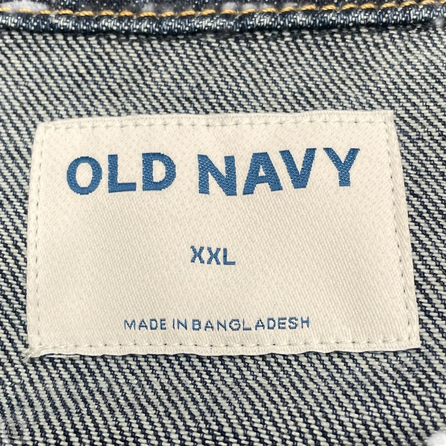 Jacket Denim By Old Navy In Blue Denim, Size: Xxl