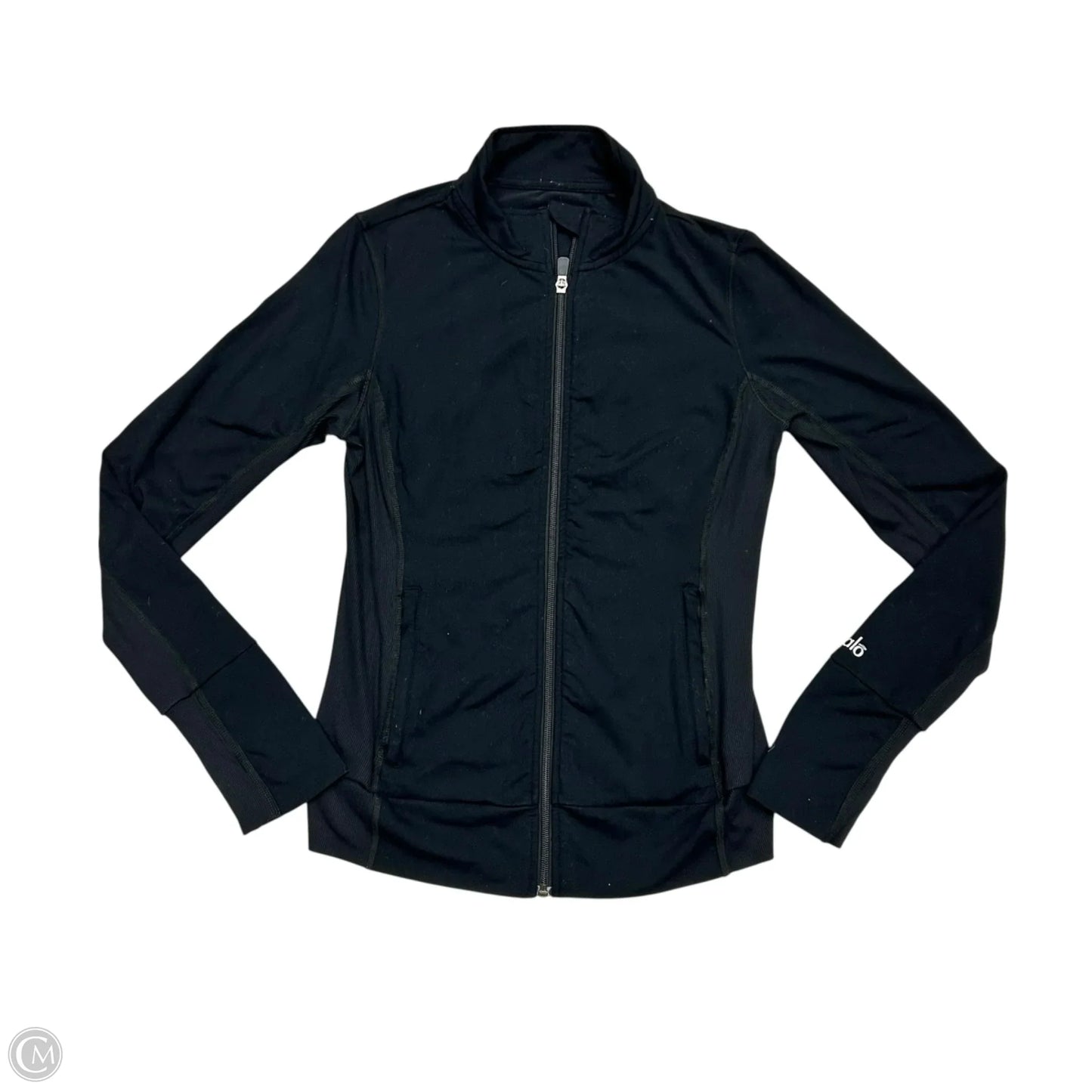 Athletic Jacket By Alo In Black, Size: S