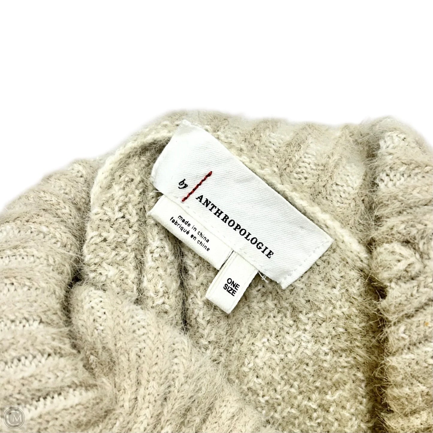 Poncho By Anthropologie In Tan, Size: Osfm