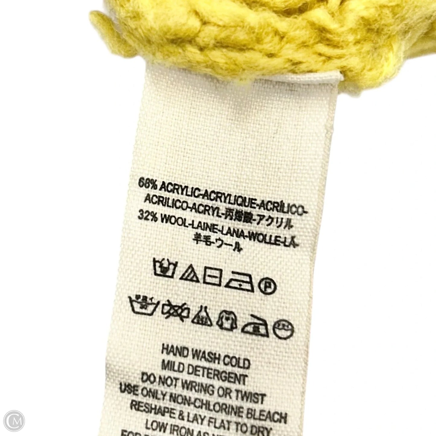Sweater By Free People In Yellow, Size: L
