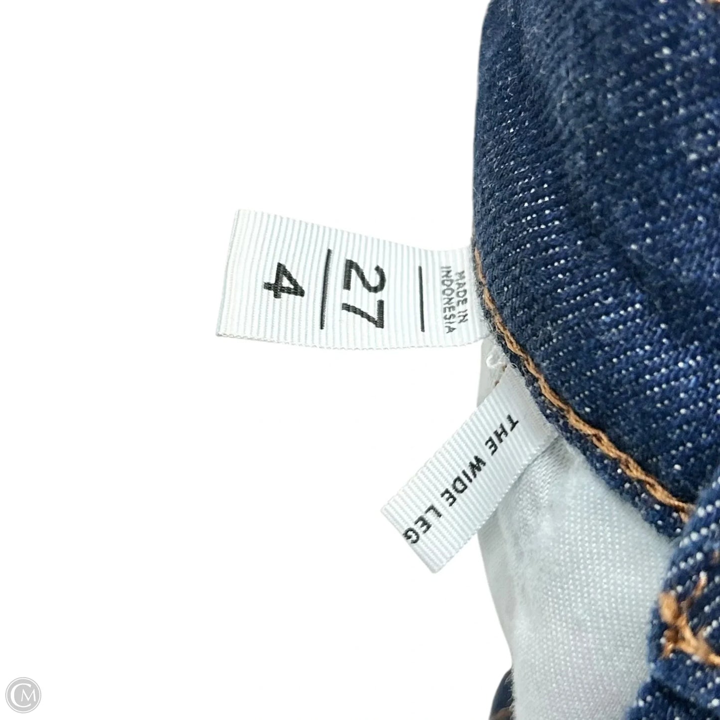 Jeans Wide Leg By Loft In Blue Denim, Size: 4