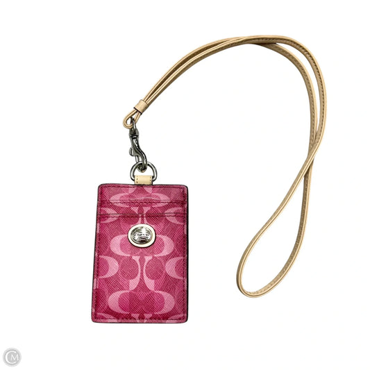 Lanyard Designer By Coach