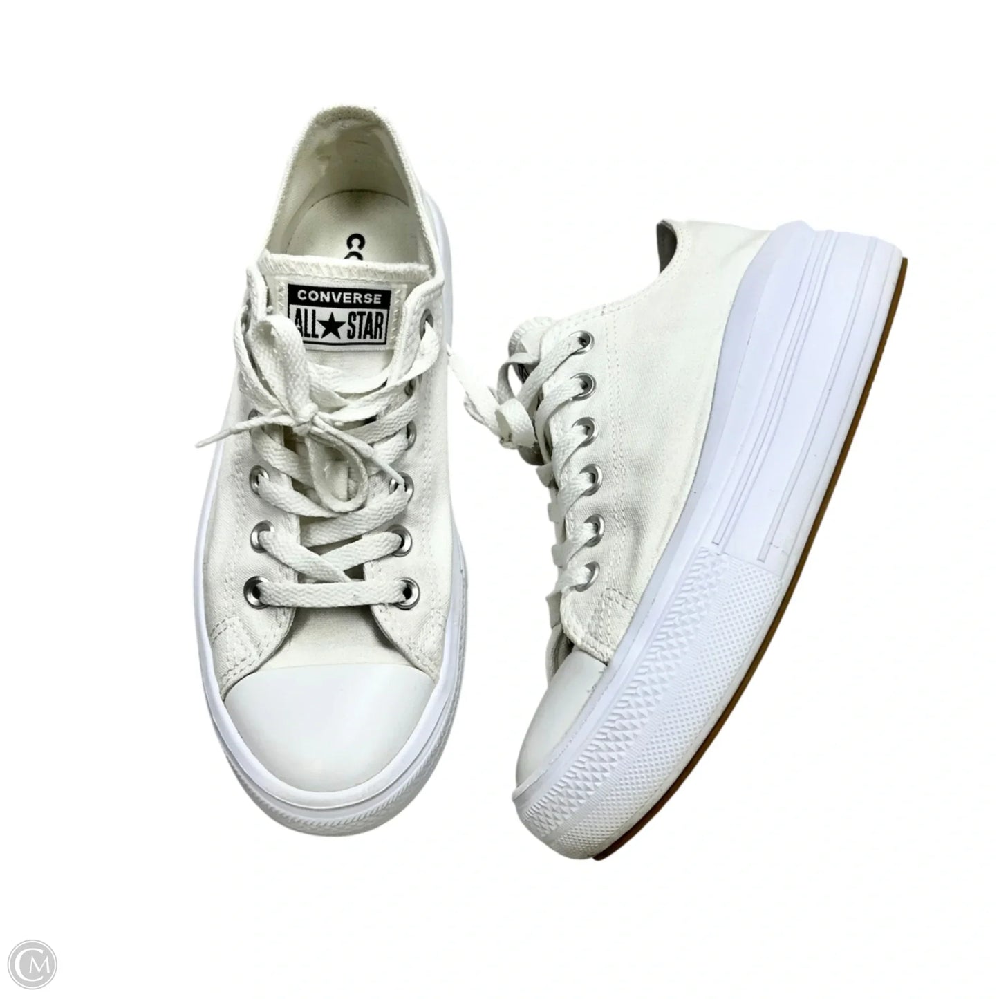 Shoes Sneakers Platform By Converse In White, Size: 9