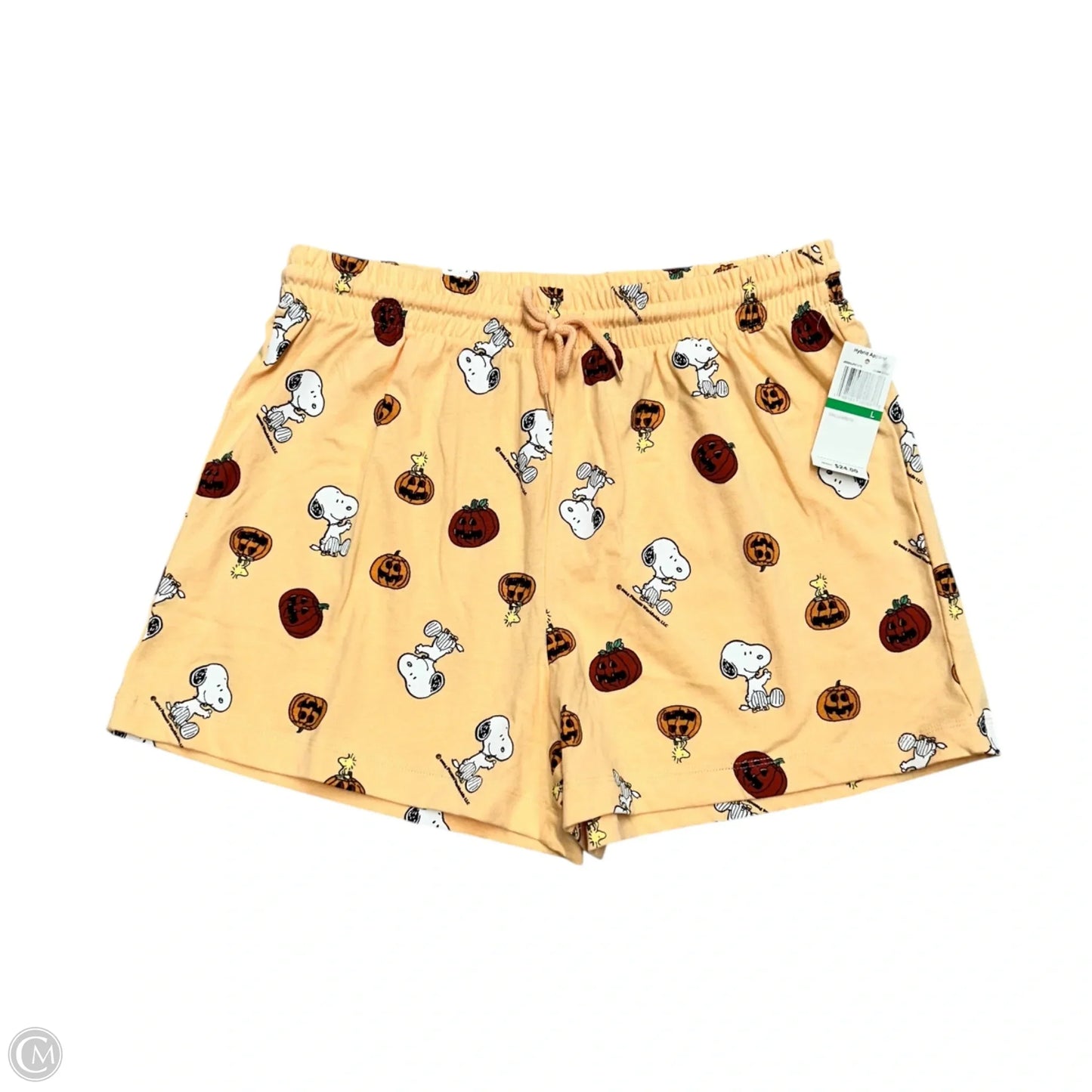 Shorts By Love Tribe In Orange & White, Size: L