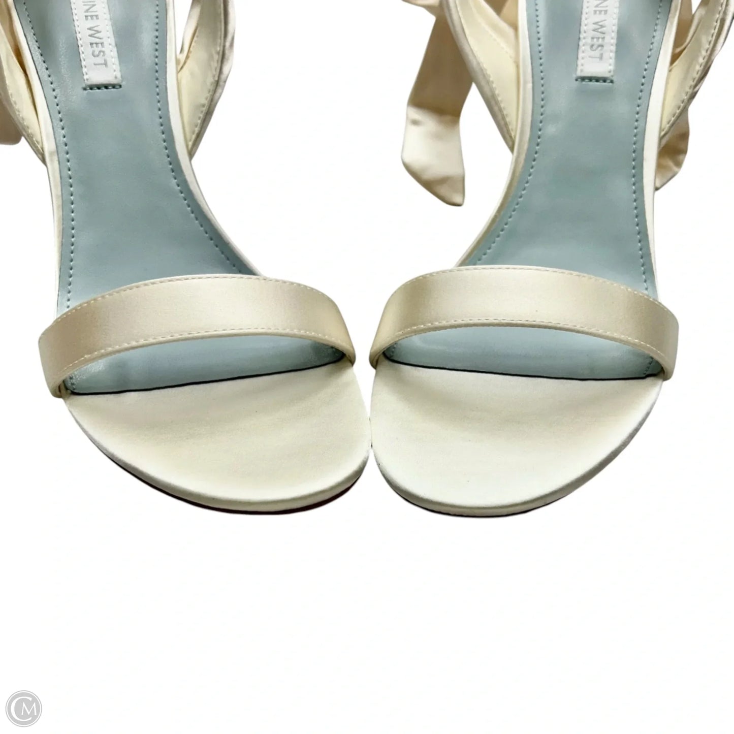 Shoes Heels Block By Nine West In Ivory, Size: 8