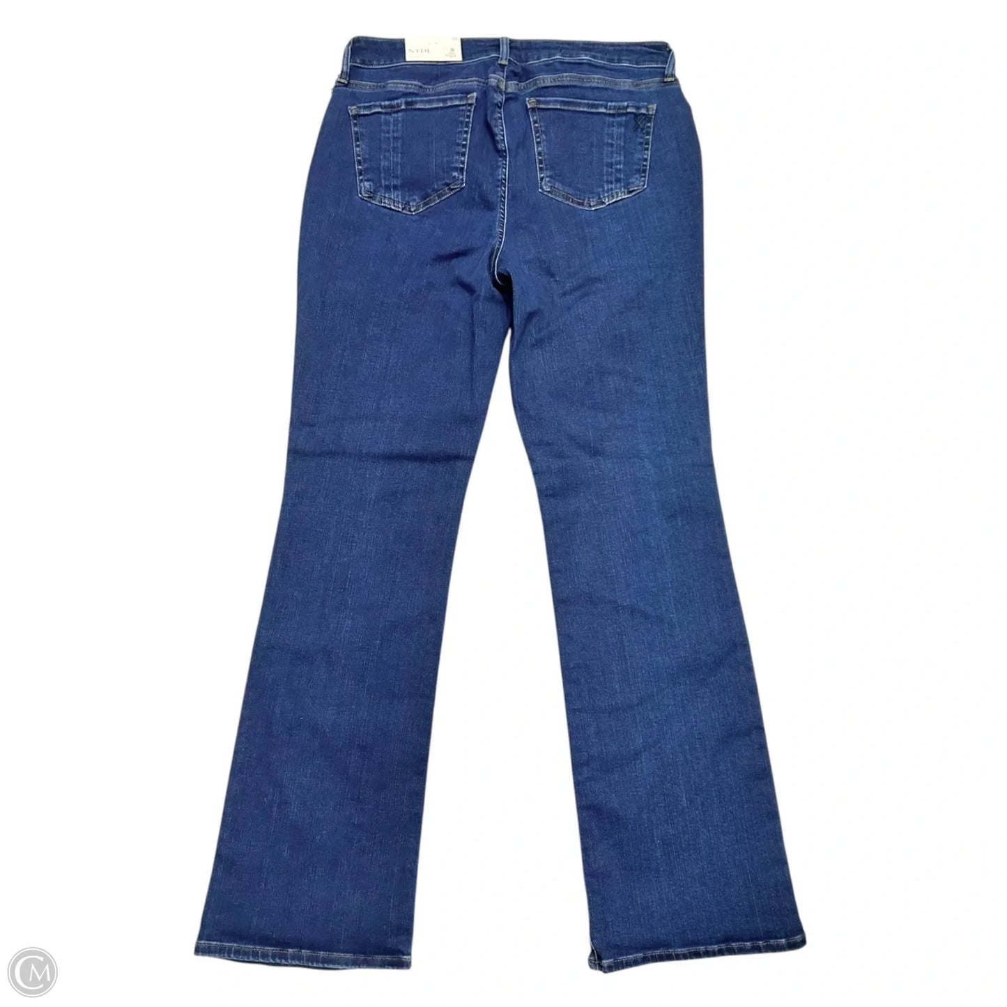 Jeans Straight By Not Your Daughters Jeans In Blue Denim, Size: 10