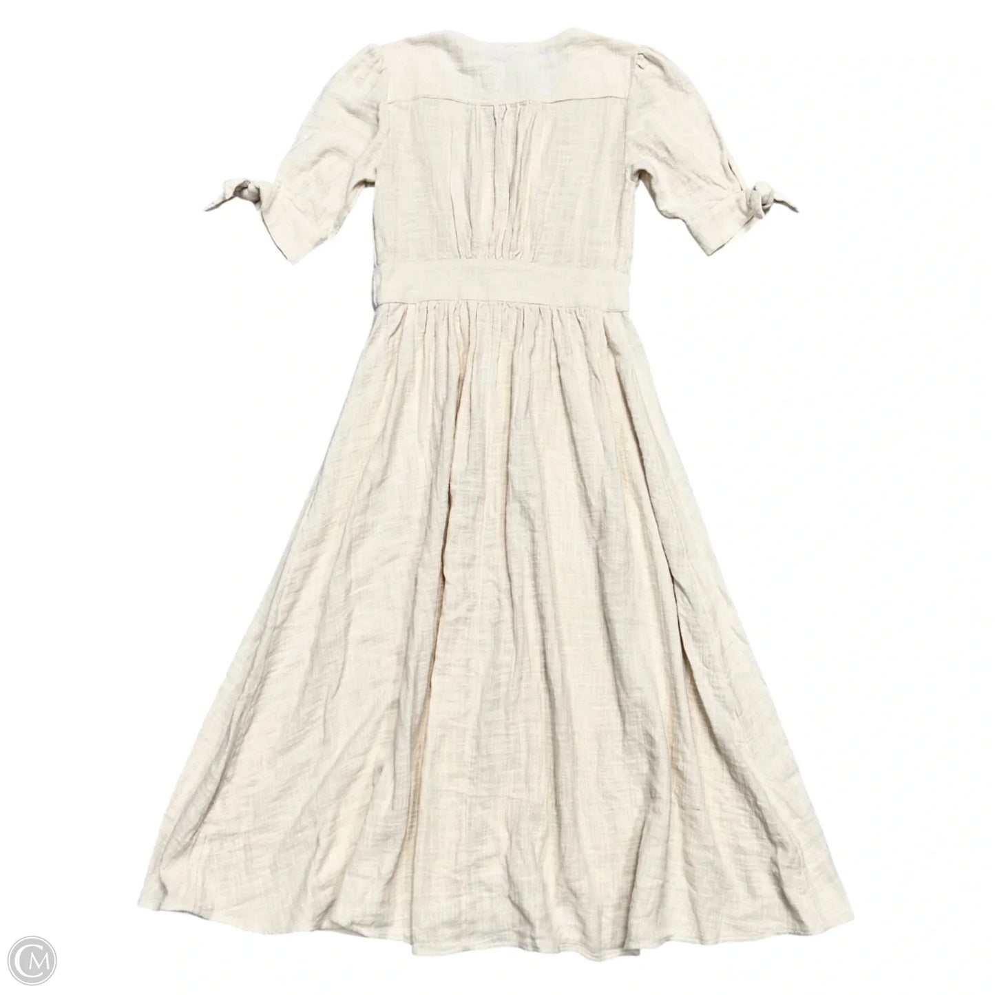 Dress Casual Midi By Free People In Cream, Size: S