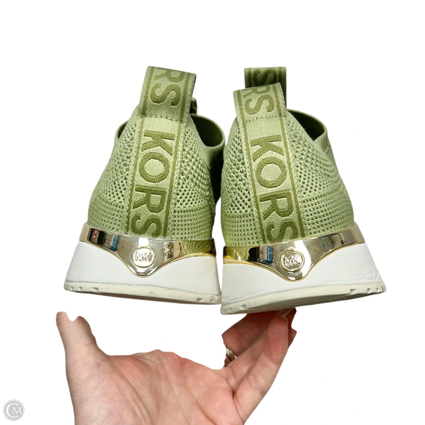 Shoes Sneakers By Michael By Michael Kors In Green, Size: 9