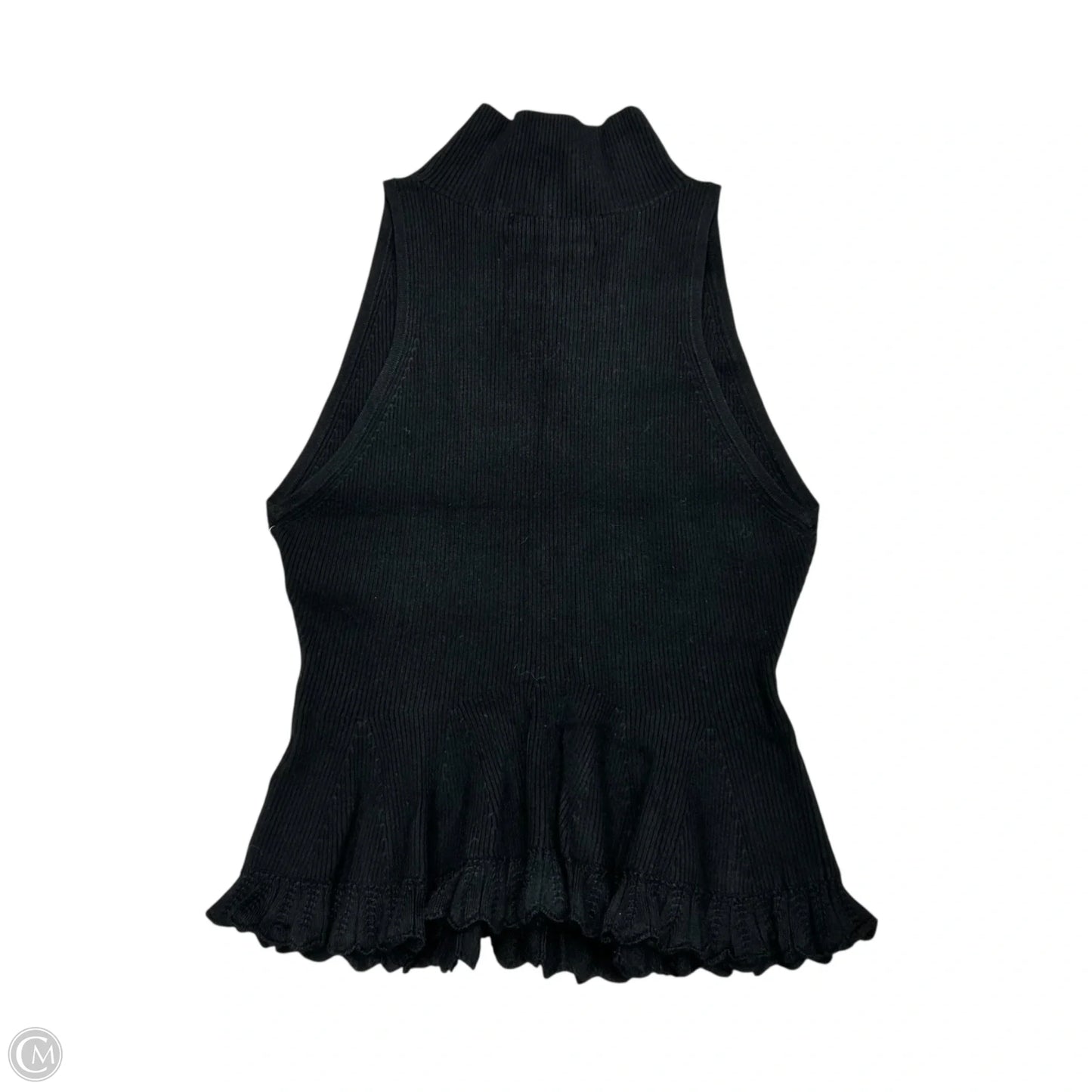 Top Sleeveless By Anthropologie In Black, Size: S