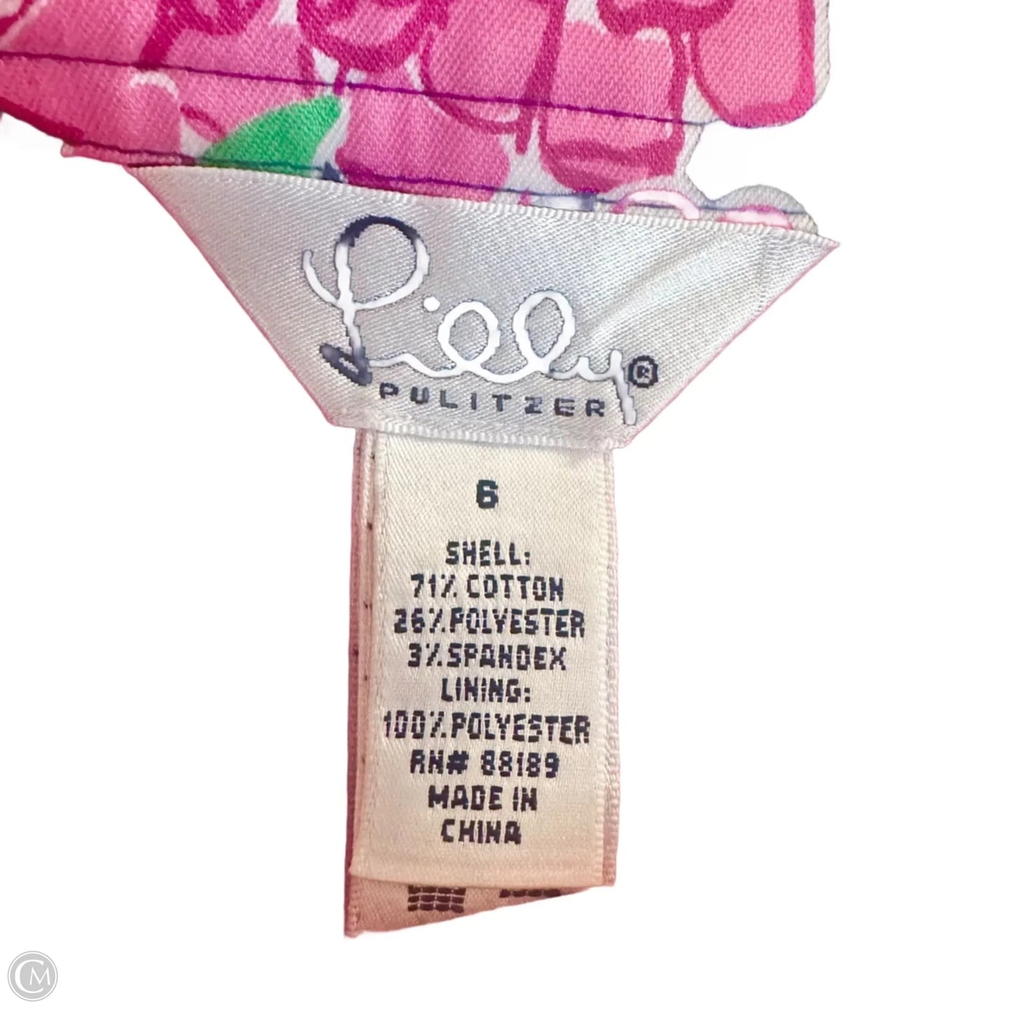 Skirt Designer By Lilly Pulitzer In Floral Print, Size: 6