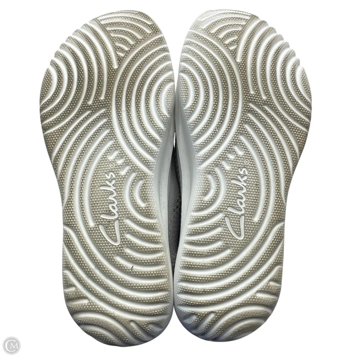 Shoes Sneakers By Clarks In Grey, Size: 7.5