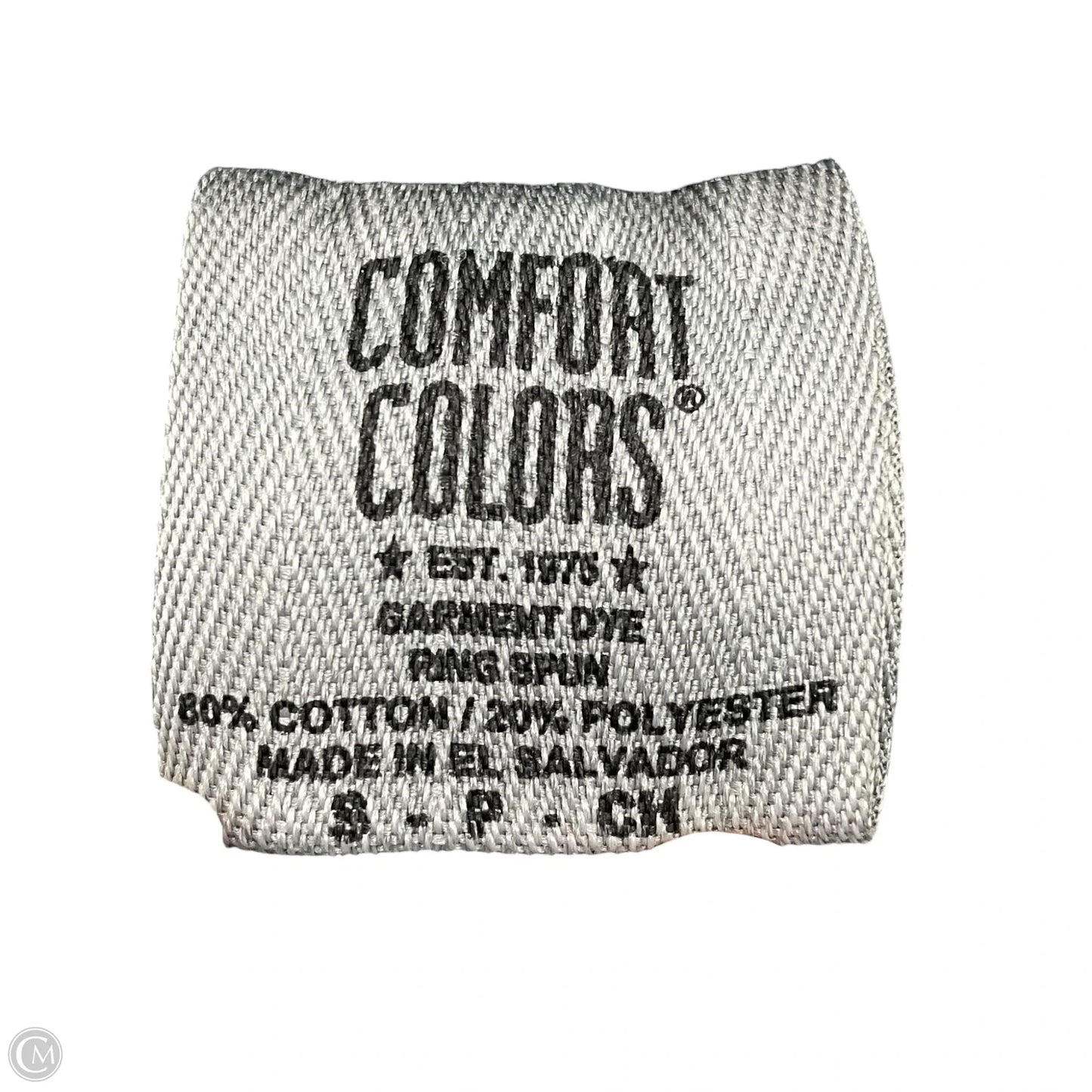 Sweatshirt Crewneck By Comfort Colors In Grey, Size: S