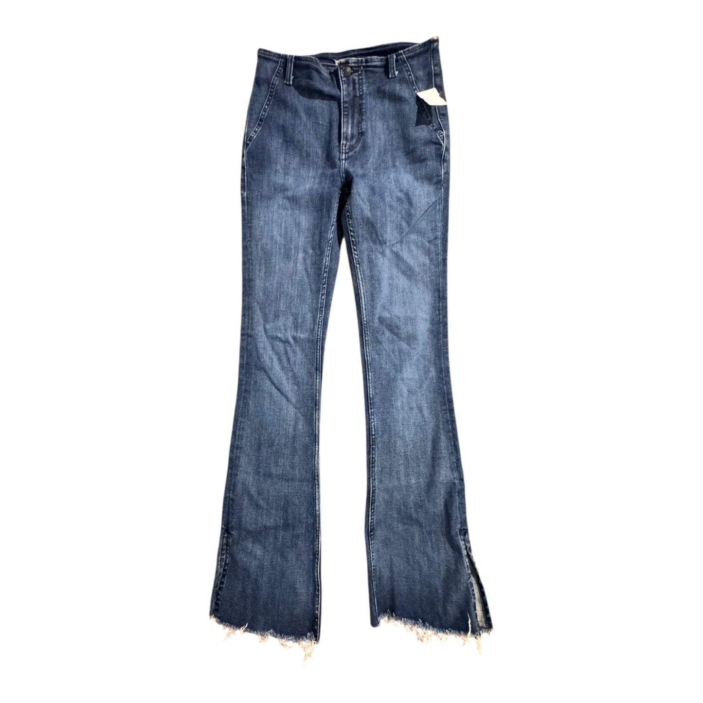 Jeans Flared By We The Free In Blue Denim, Size:4
