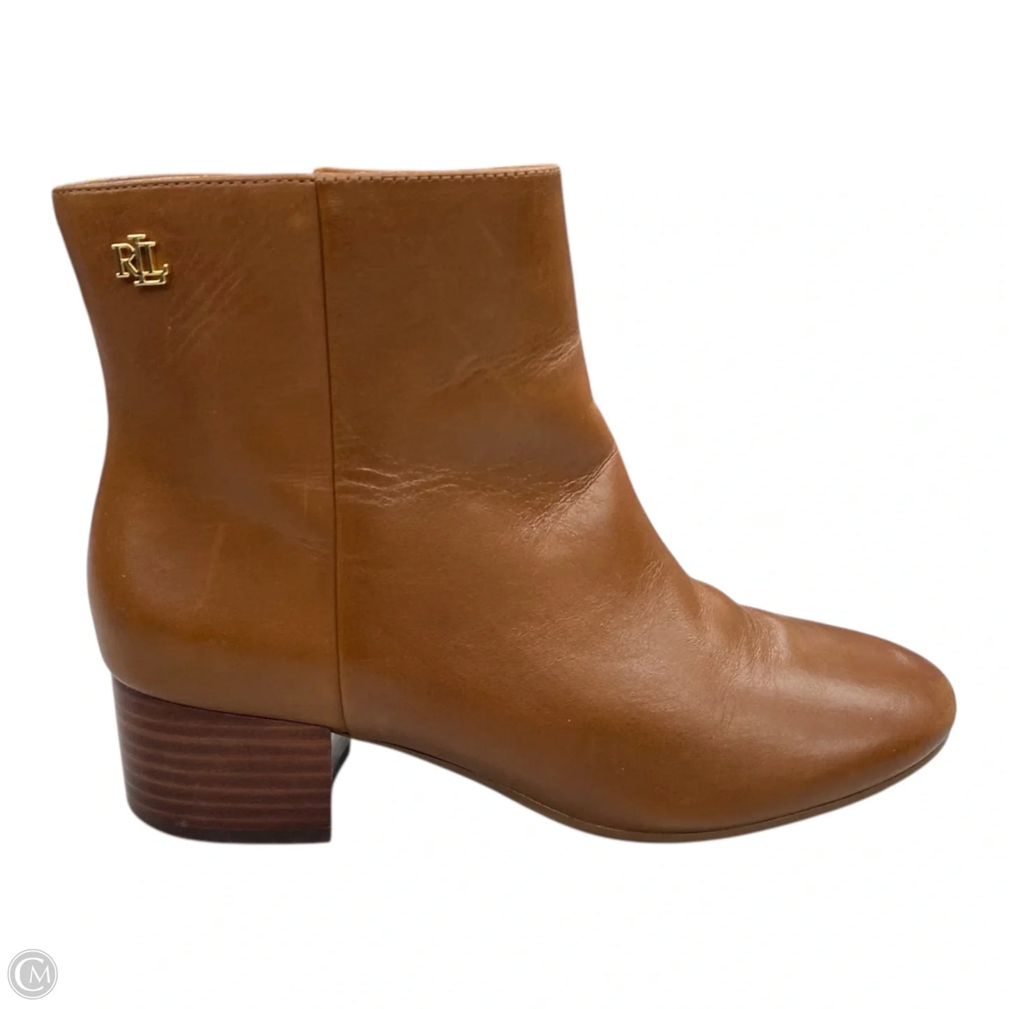 Boots Leather By Lauren By Ralph Lauren In Brown, Size: 6