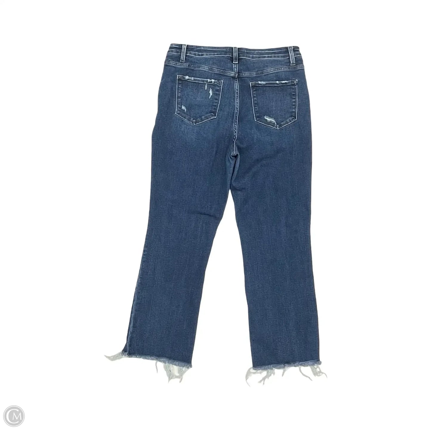 Jeans Skinny By Vervet In Blue Denim, Size: 12
