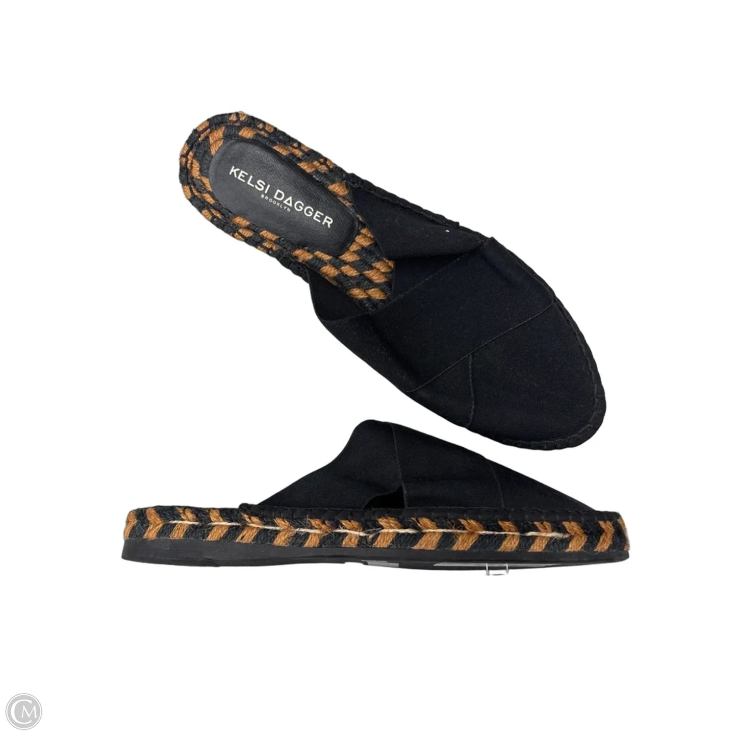 Shoes Flats By Kelsi Dagger In Black & Brown, Size: 6.5