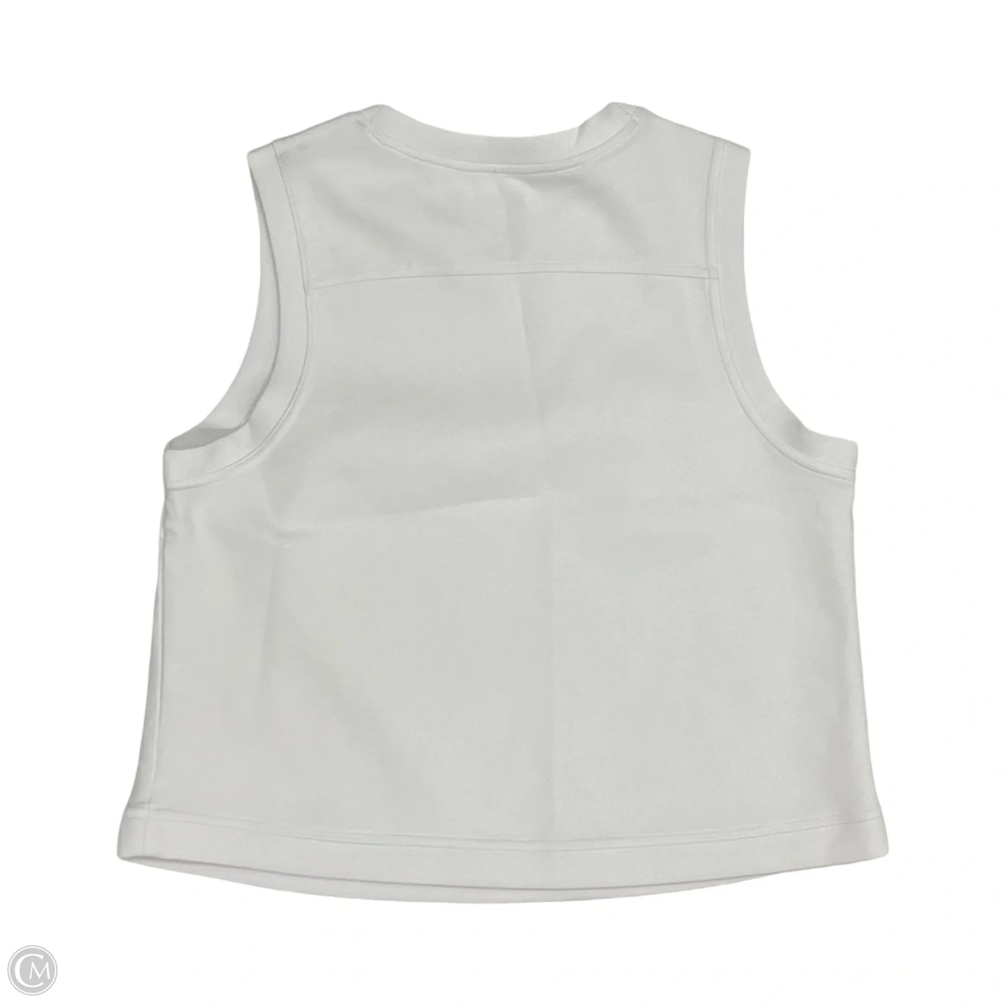 Athletic Tank Top By Tek Gear In White, Size: L