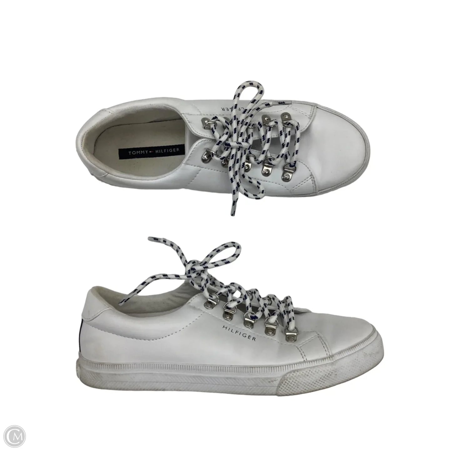 Shoes Sneakers By Tommy Hilfiger In White, Size: 8.5