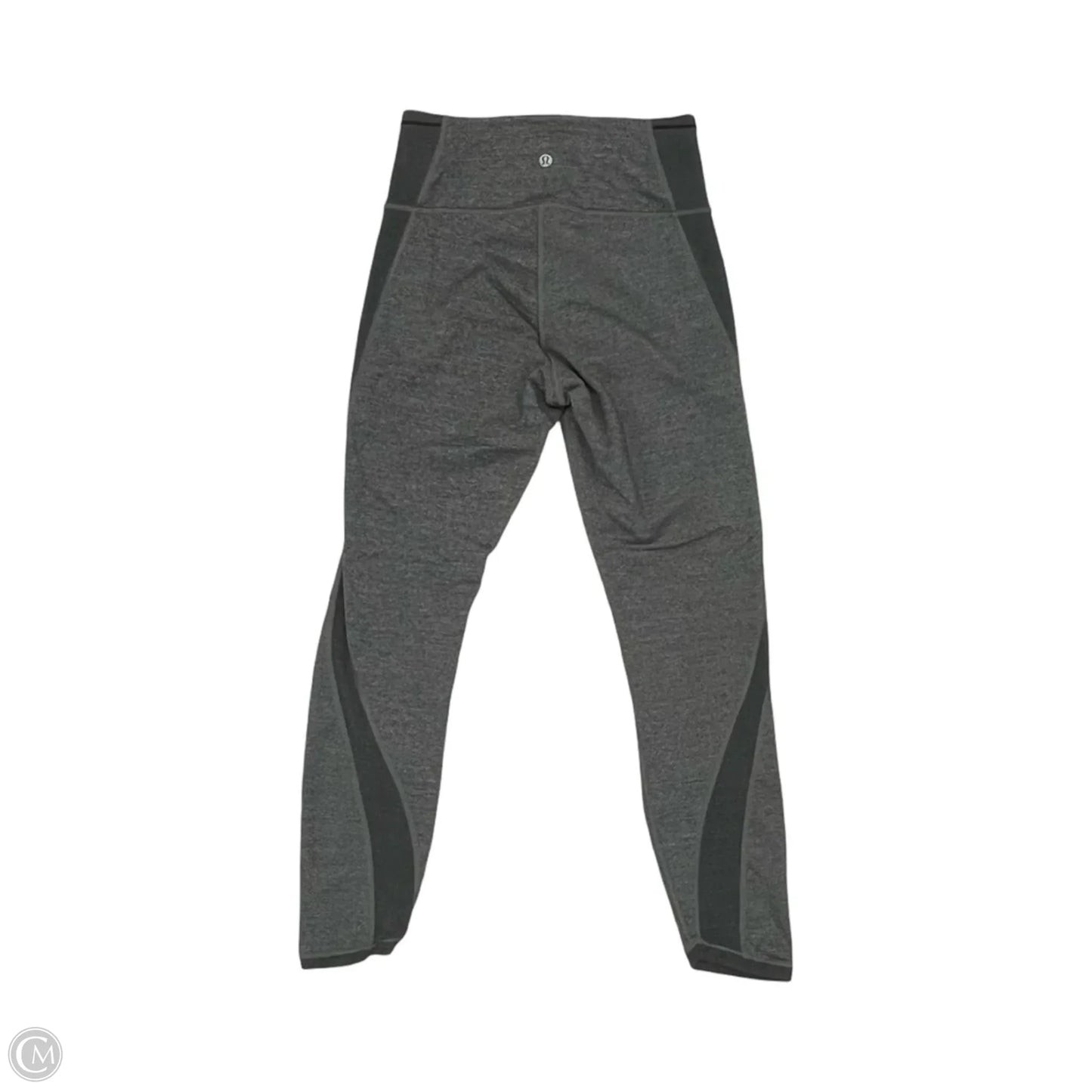 Athletic Leggings By Lululemon In Grey, Size: S