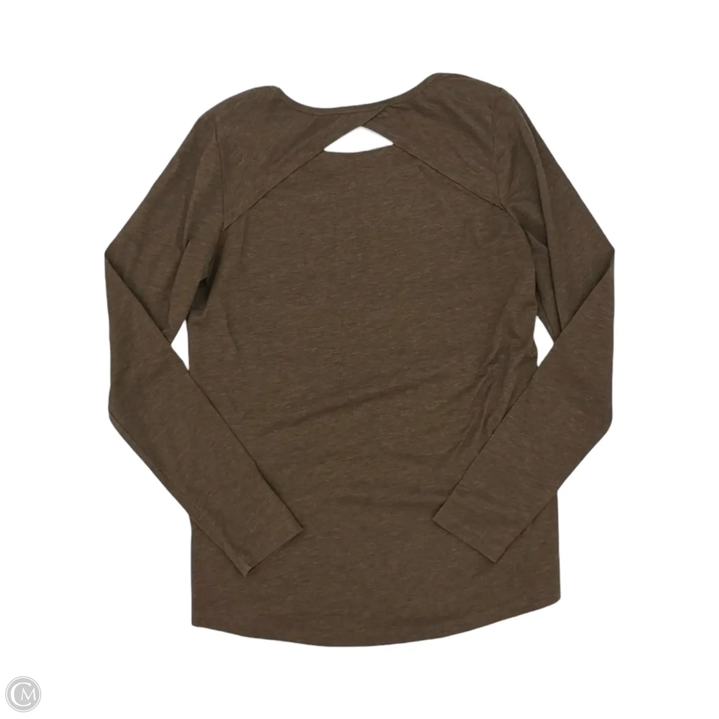 Athletic Top Long Sleeve Crewneck By Lole In Brown, Size: M