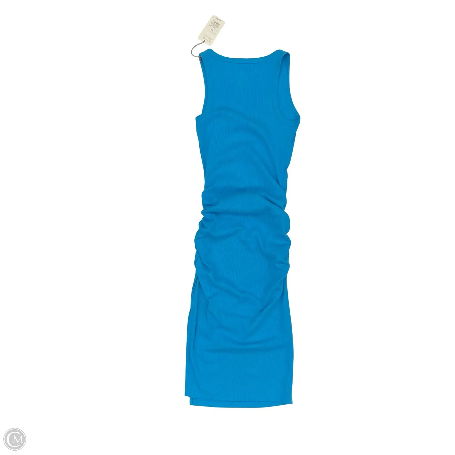 Dress Casual Midi By A New Day In Blue, Size: Xs