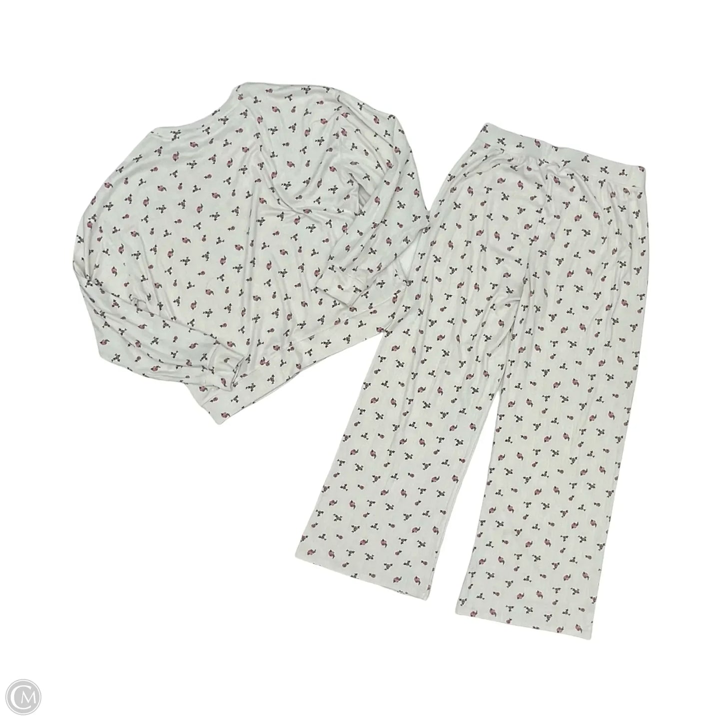 Pajamas 2pc By Z Supply In Floral Print, Size: S