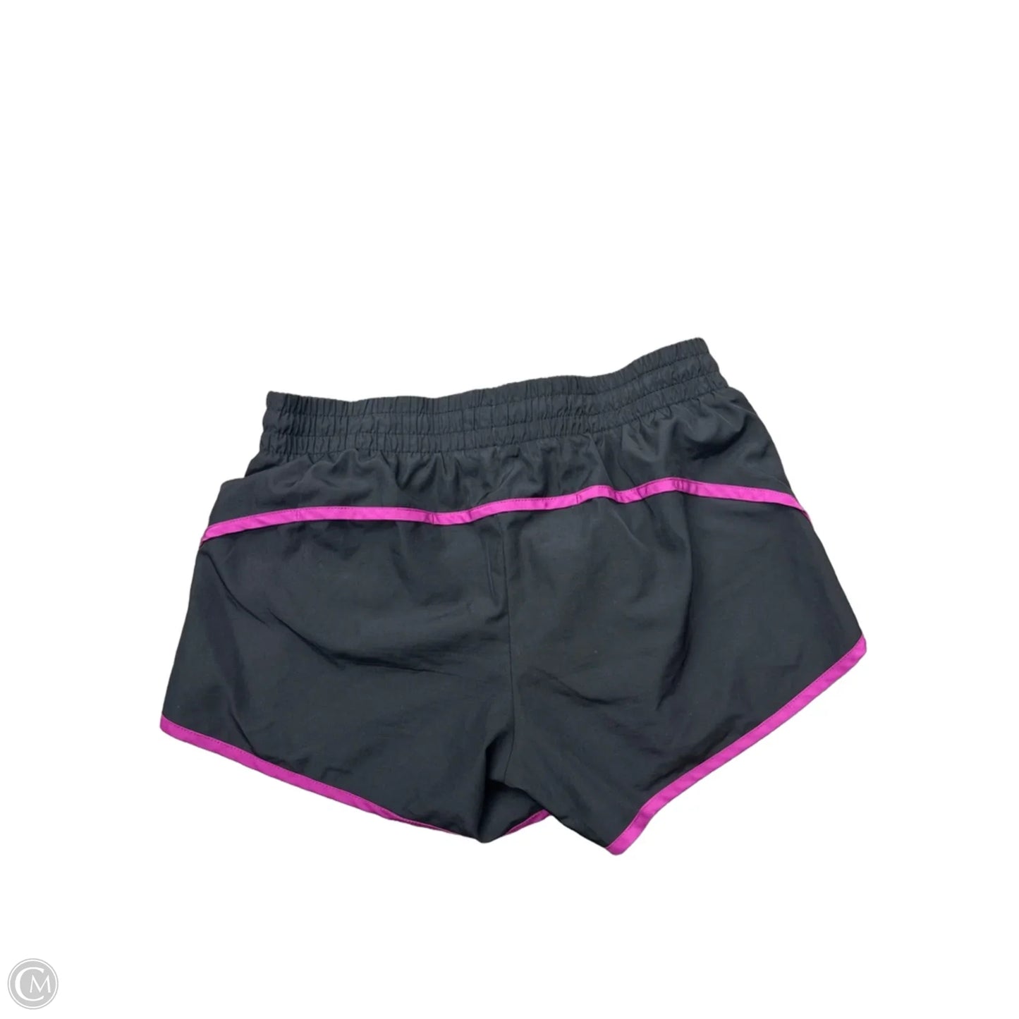 Athletic Shorts By Athletic Works In Black & Purple, Size: L