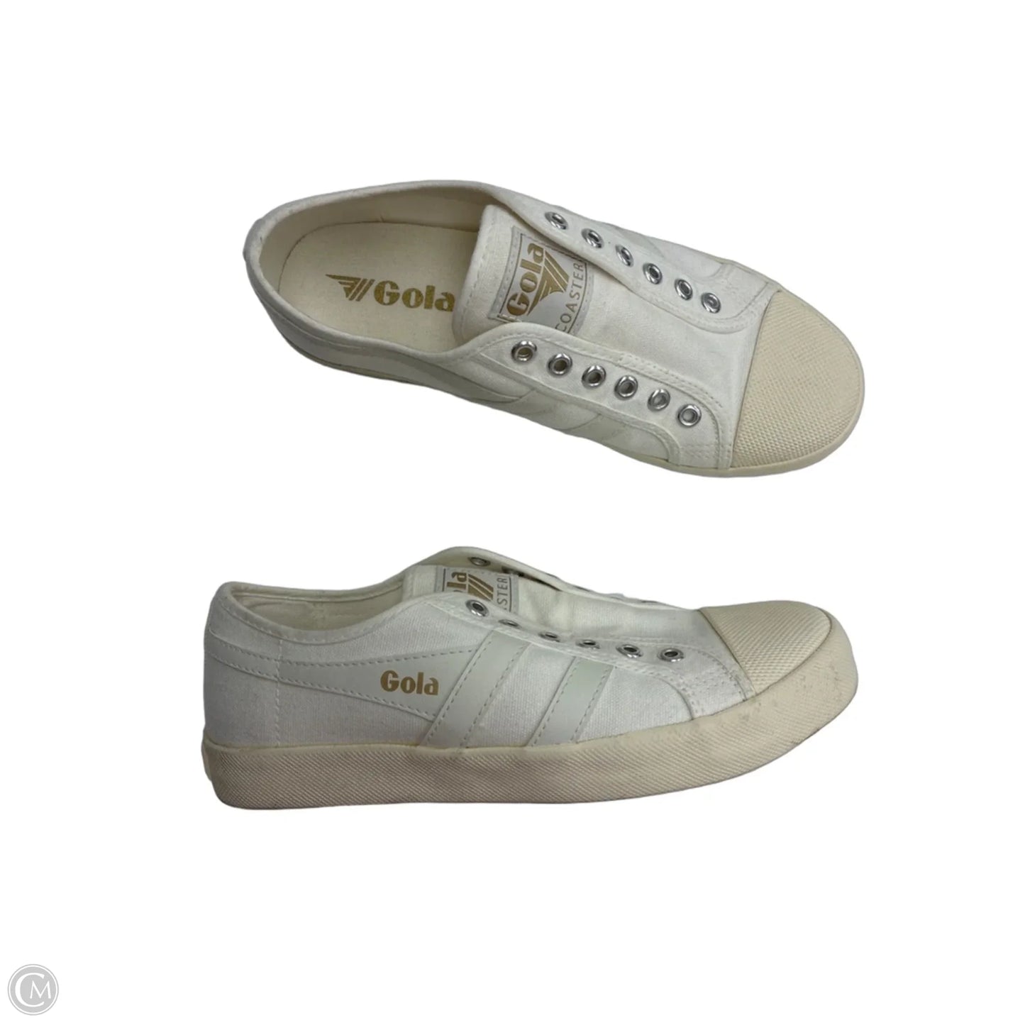 Shoes Sneakers By Gola In Cream, Size: 8