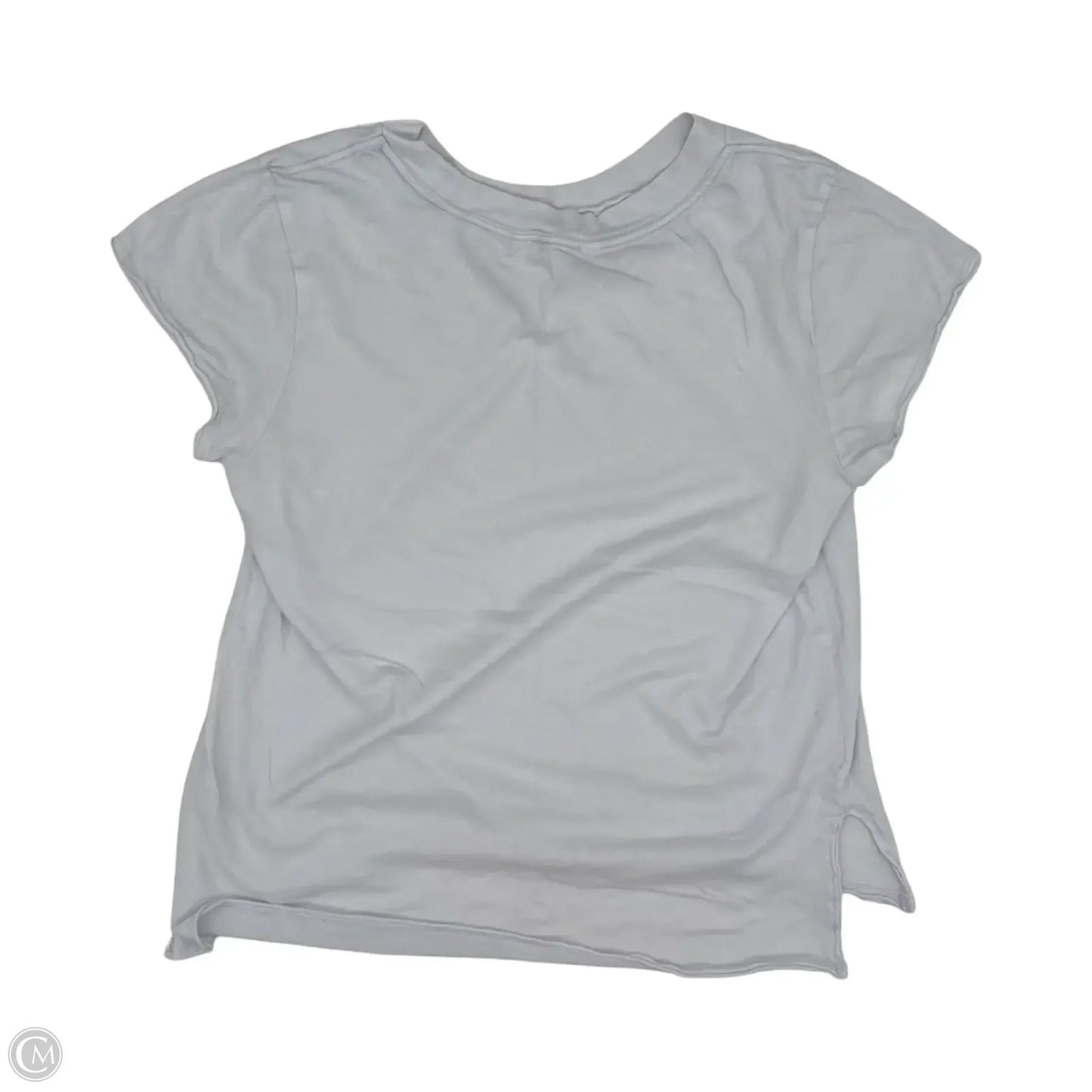Top Short Sleeve By Calvin Klein In Blue, Size: Xs