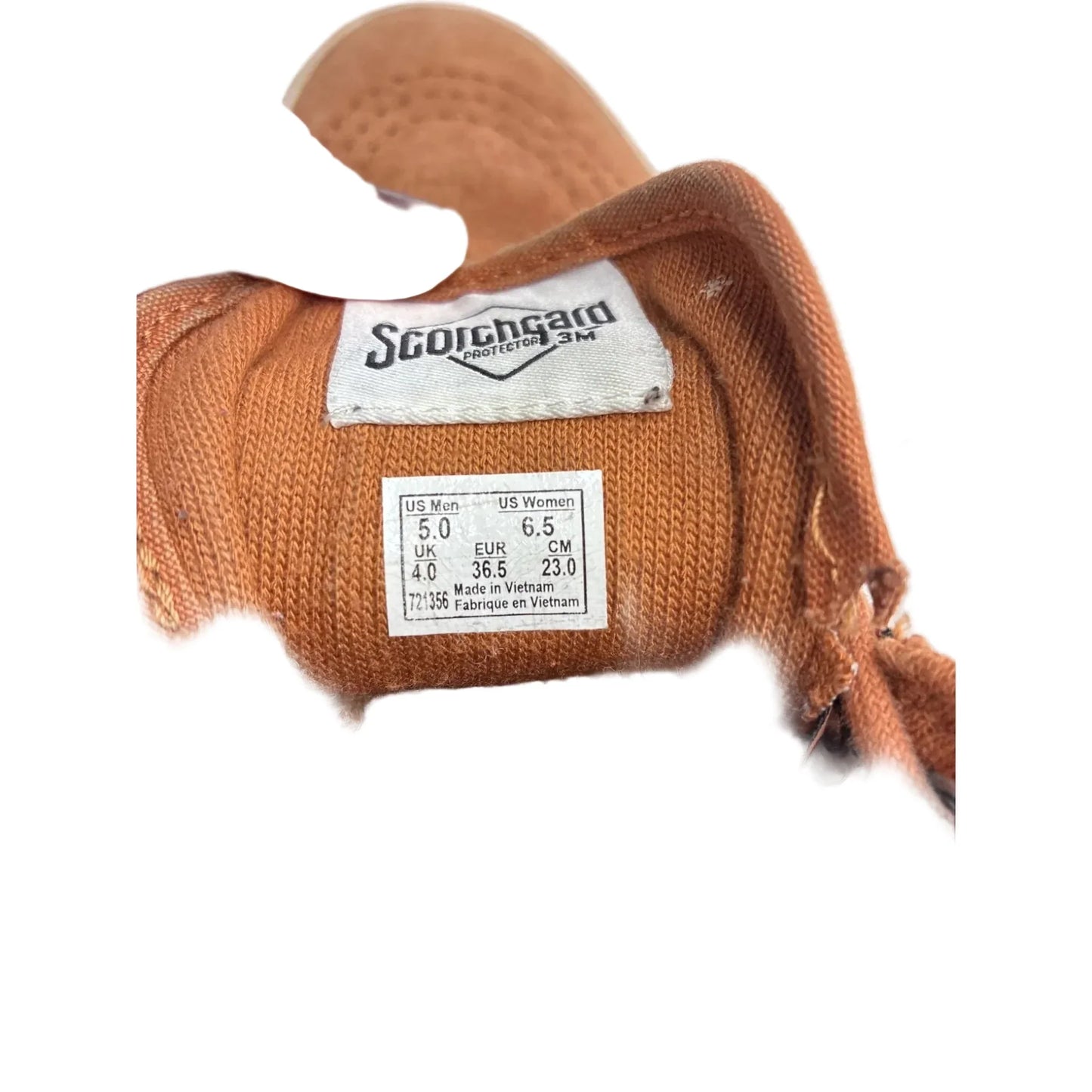 Shoes Sneakers By Vans In Brown, Size: 6.5