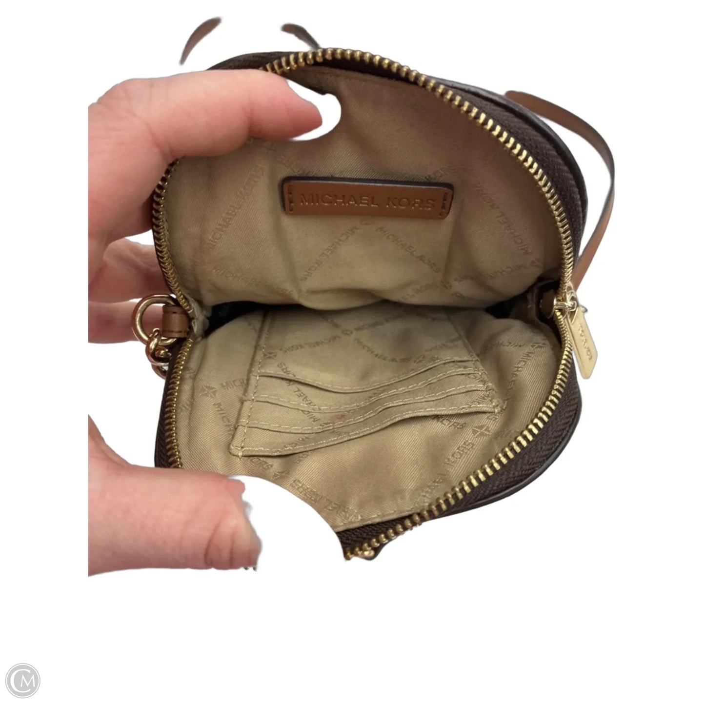Crossbody Designer By Michael Kors, Size: Small