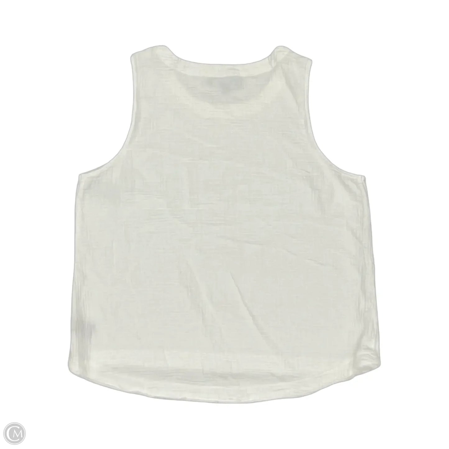 Blouse Sleeveless By Marled In White, Size: Xl