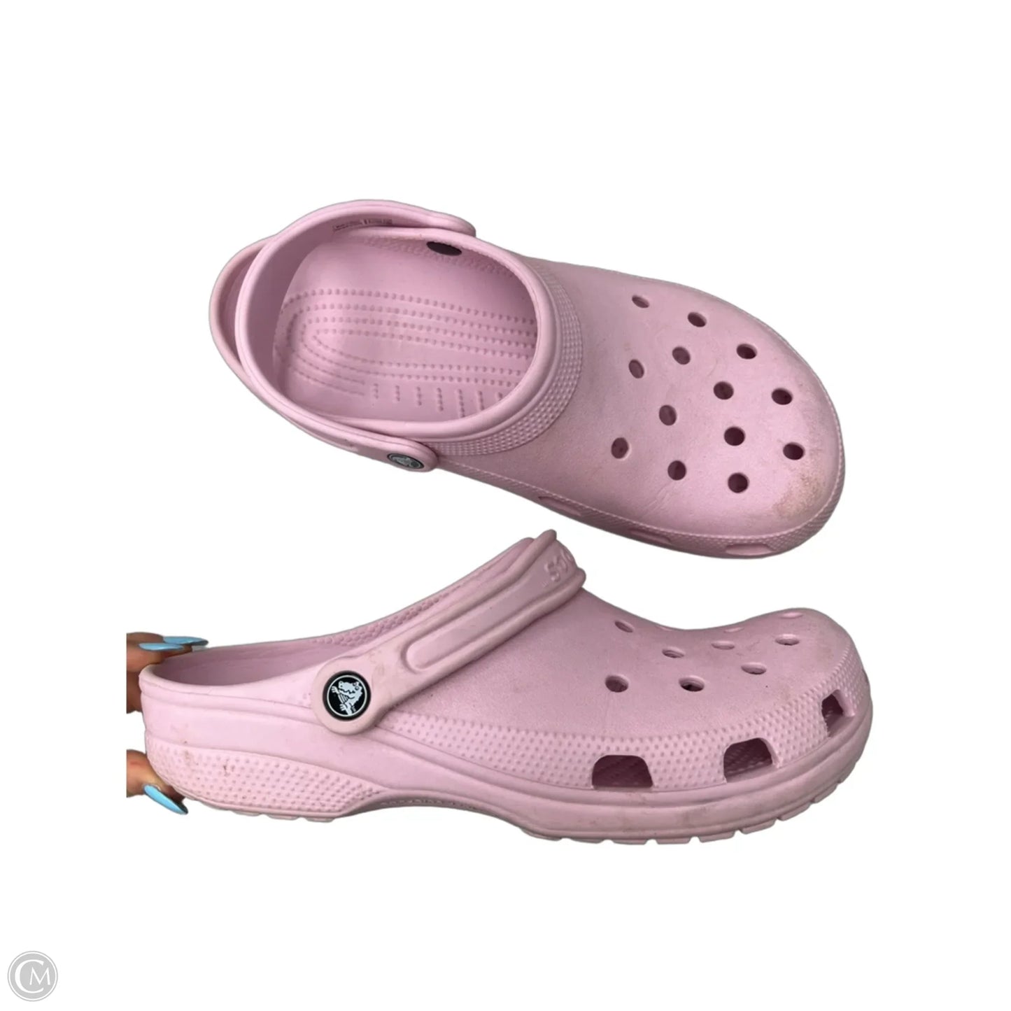 Sandals Sport By Crocs In Pink, Size: 11
