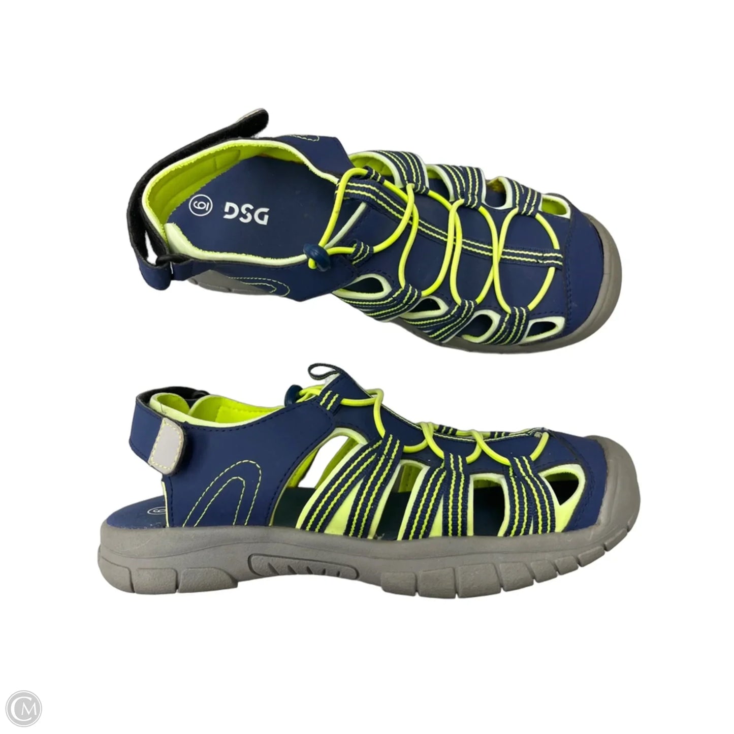 Sandals Sport By Dsg Outerwear In Blue & Green, Size: 6