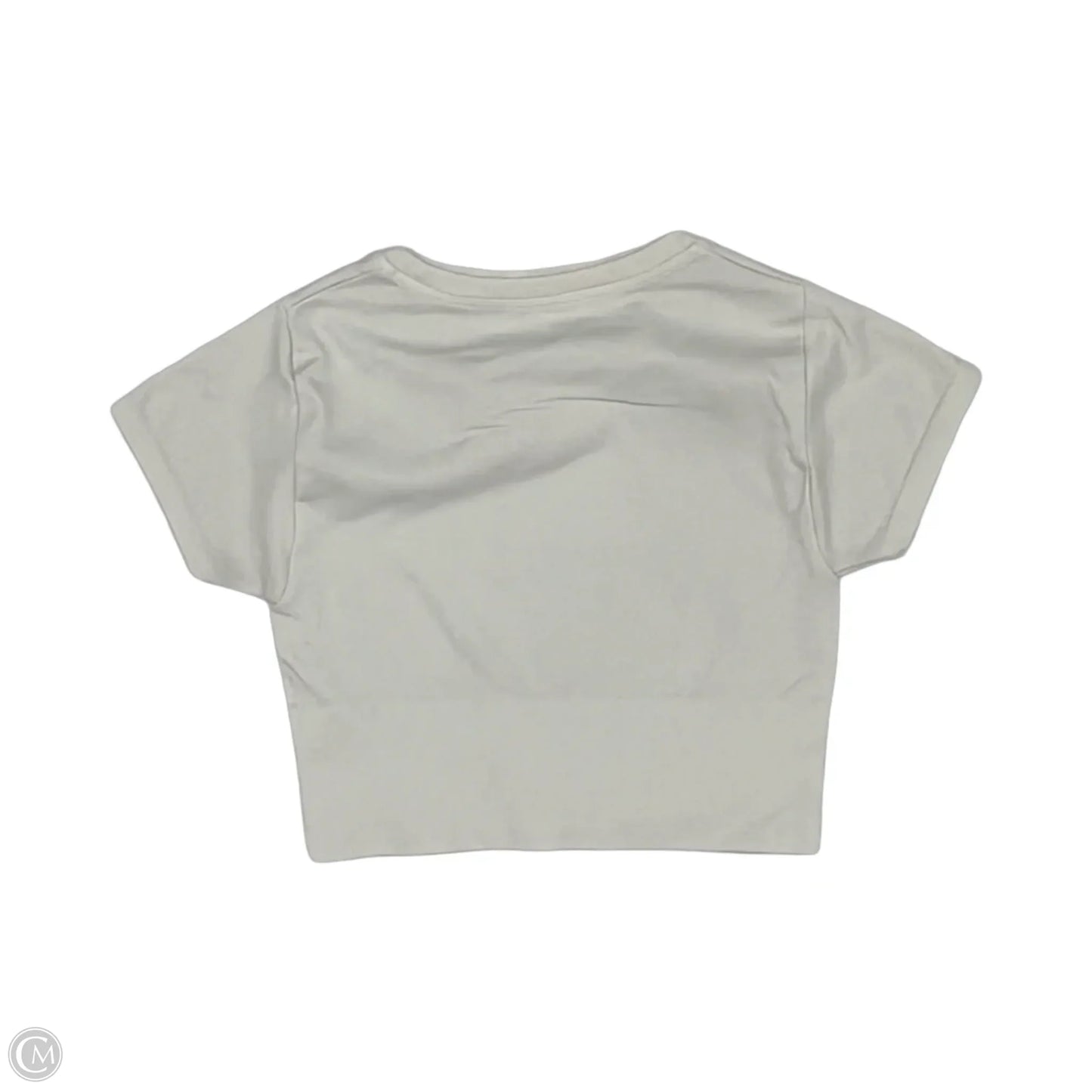 Athletic Top Short Sleeve By Aerie In Cream, Size: Xs