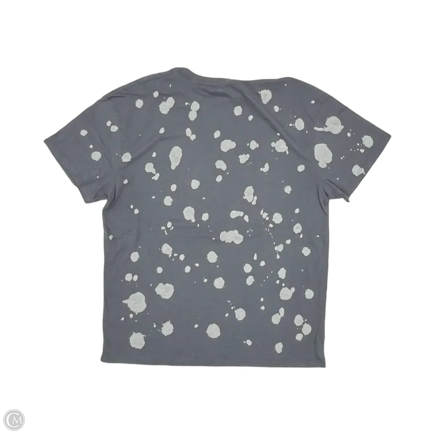 Top Short Sleeve By Clothes Mentor In Grey, Size: L