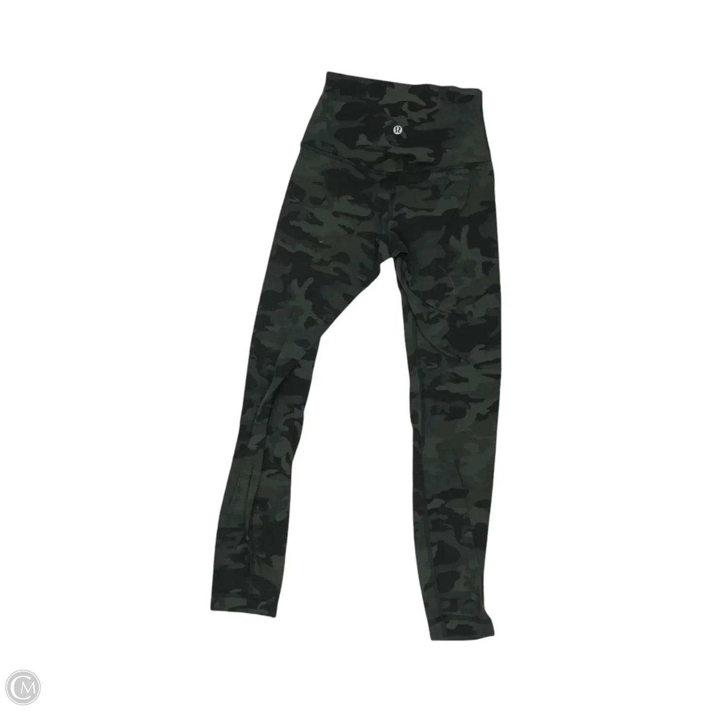 Athletic Leggings Capris By Lululemon In Camouflage Print, Size: Xs