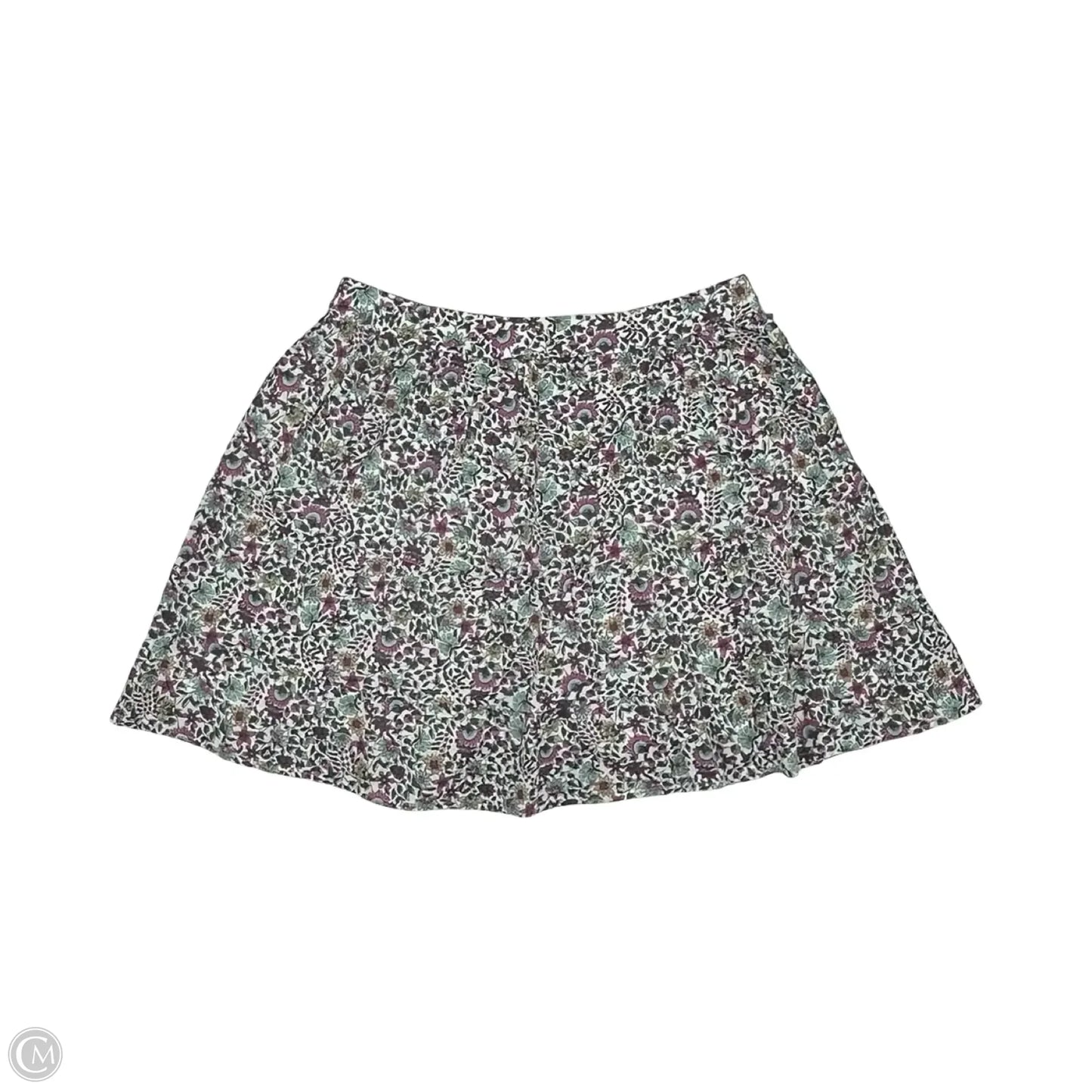 Skirt Mini & Short By J. Crew In Floral Print, Size: S