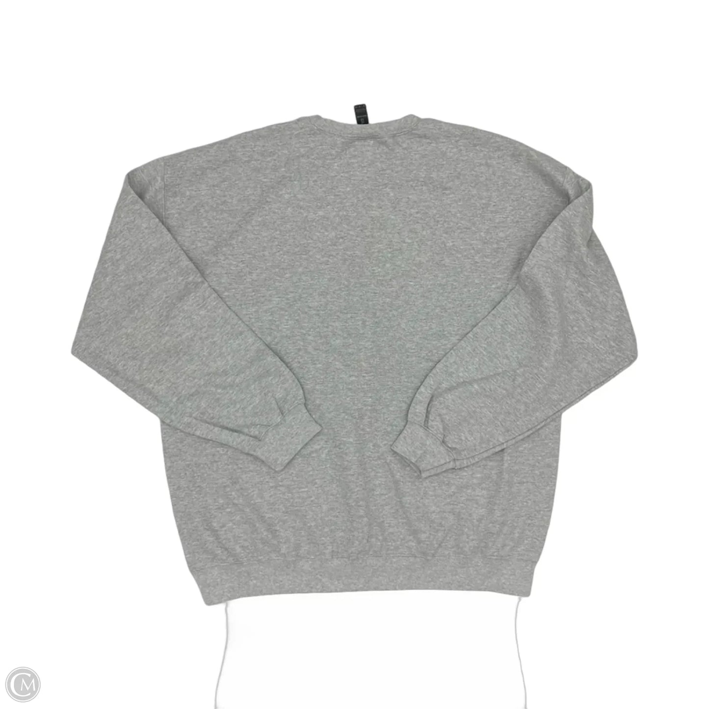 Sweatshirt Crewneck By Gildan In Grey, Size: Xl