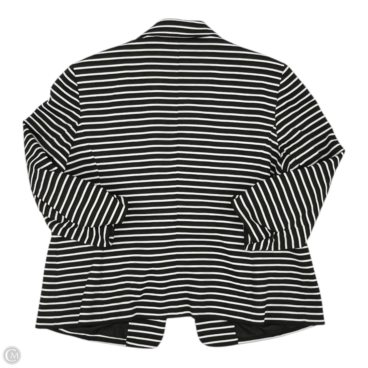 Blazer By Nine West In Black & White, Size: 1x