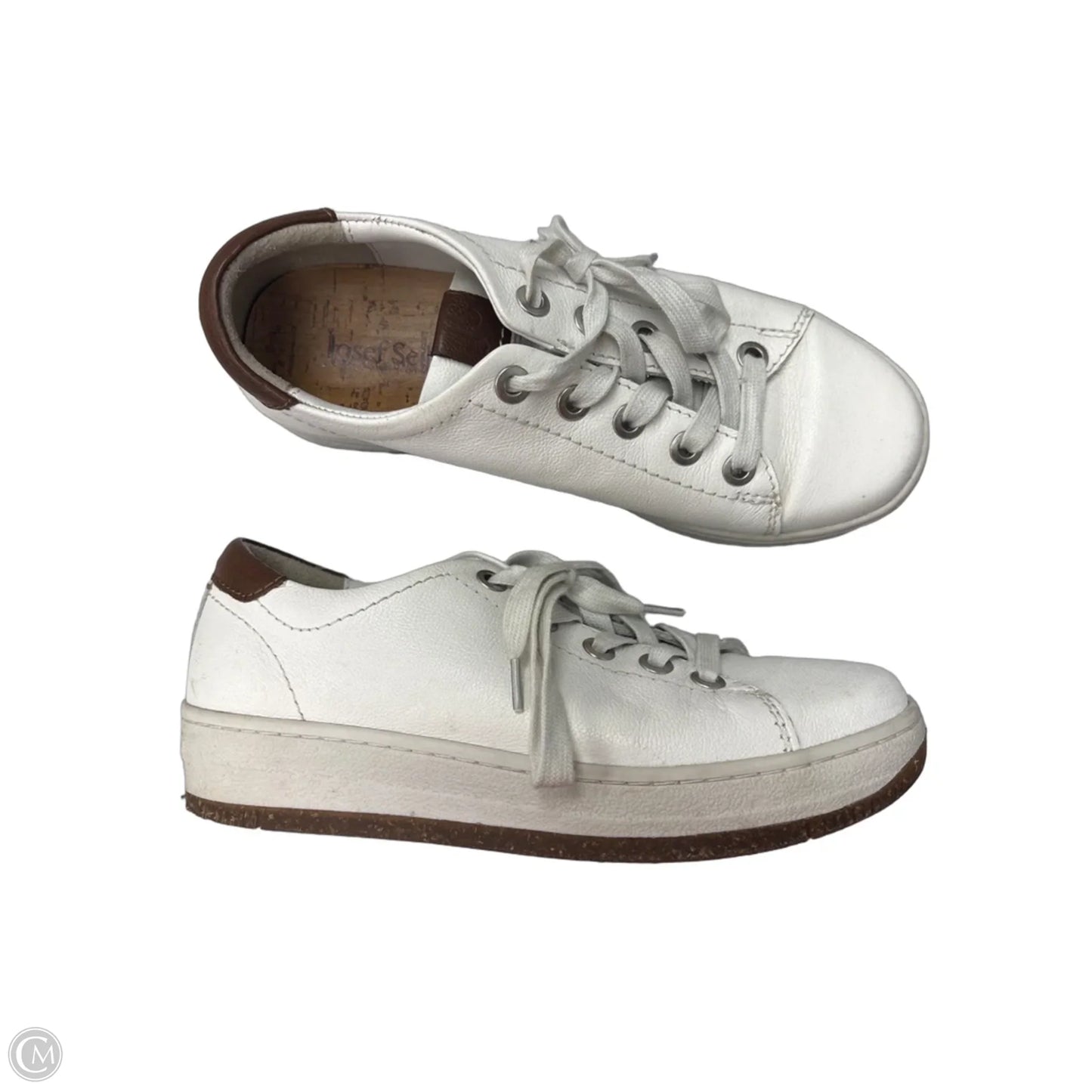 Shoes Sneakers By Josef Seibel In White, Size: 5.5
