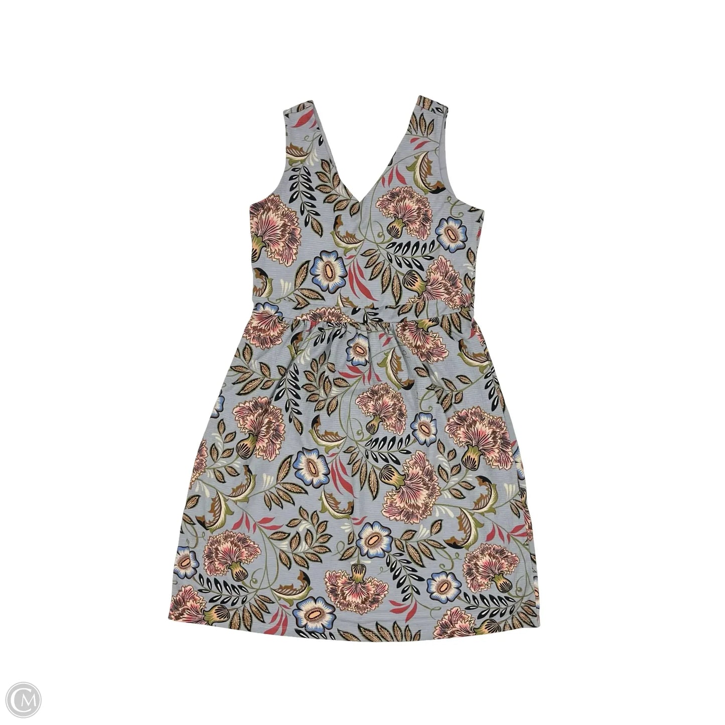 Dress Party Short By Christopher And Banks In Floral Print, Size: M