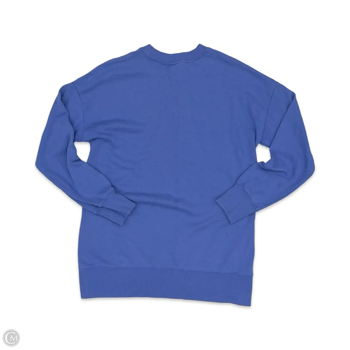 Sweatshirt Collar By Green Tea In Blue, Size: S