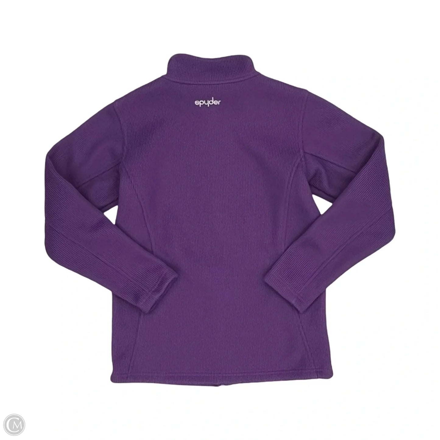 Athletic Jacket By Spyder In Purple, Size: L