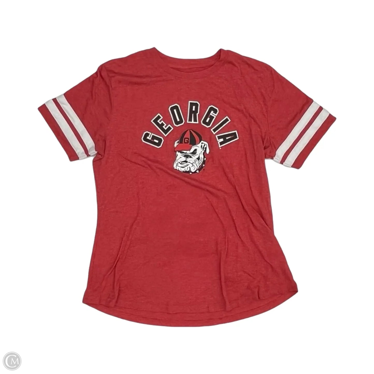 Athletic Top Short Sleeve By Clothes Mentor In Red, Size: L