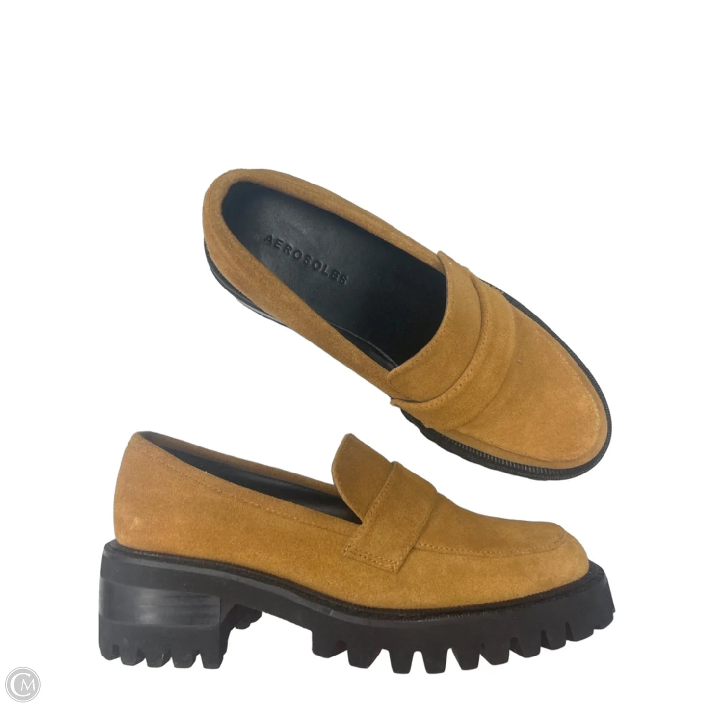 Shoes Heels Block By Aerosoles In Brown, Size: 6.5