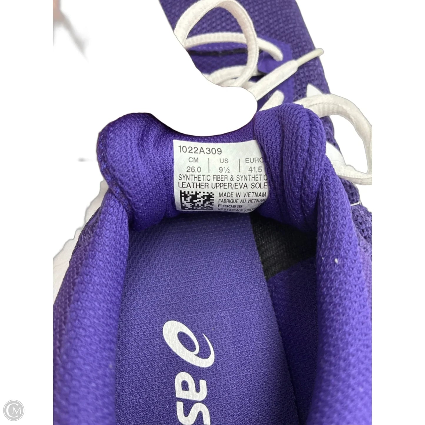 Shoes Athletic By Asics In Purple, Size: 11